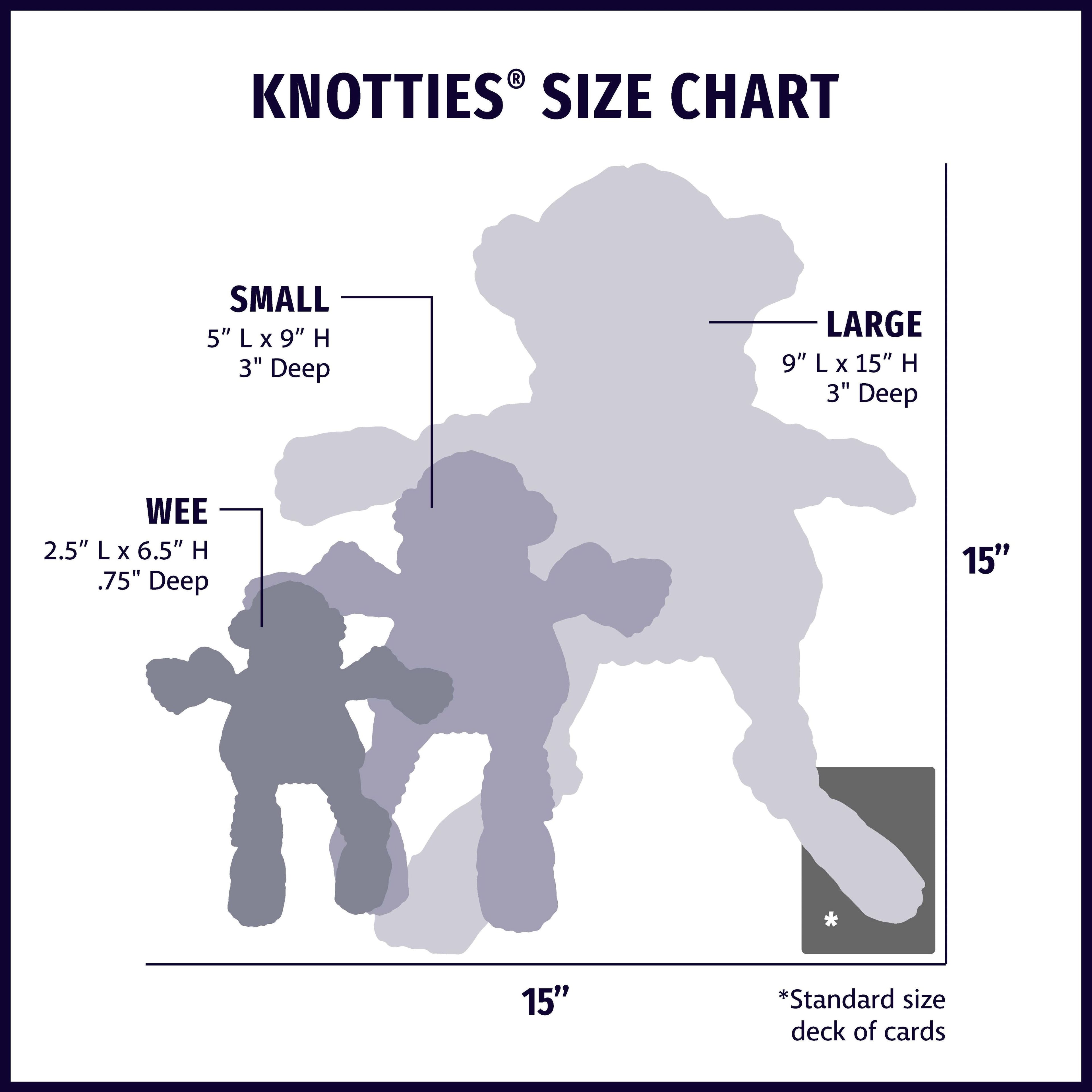 Seb Sloth Knottie® Plush Dog Toy